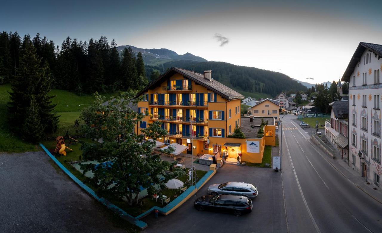 Grischalodge Das Hotel Mit Bergblick Seit 1929 - Schlicht, Preiswert Und Mit Einem Touch Nostalgie Parpan Zewnętrze zdjęcie