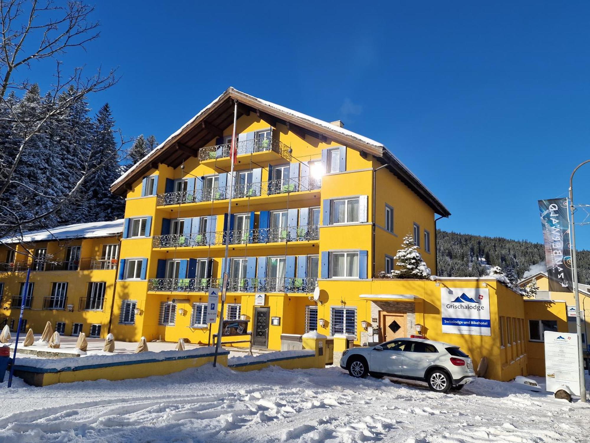 Grischalodge Das Hotel Mit Bergblick Seit 1929 - Schlicht, Preiswert Und Mit Einem Touch Nostalgie Parpan Zewnętrze zdjęcie