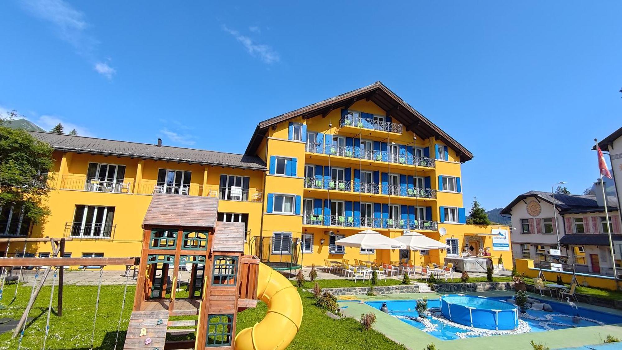 Grischalodge Das Hotel Mit Bergblick Seit 1929 - Schlicht, Preiswert Und Mit Einem Touch Nostalgie Parpan Zewnętrze zdjęcie